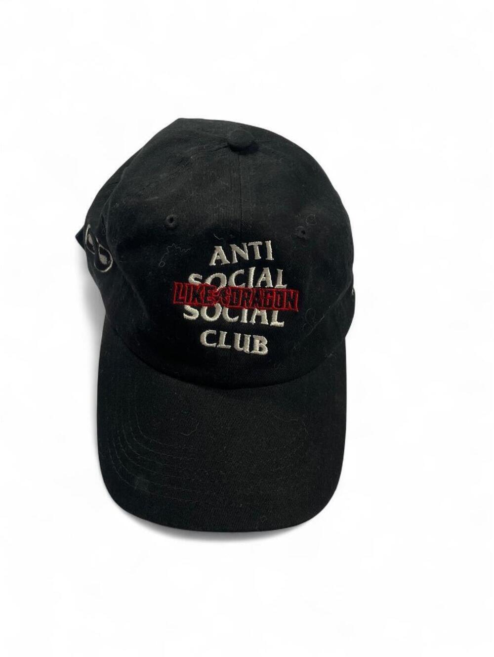 🖤 RARE Anti Social Social Club x Like a Dragon Dad Hat 🖤